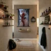 主图2 Anime Girl Wall Scroll Bikini Waifu Poster Japanese Manga Wall Art Room Decor