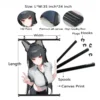 Zenless Zone Zero Miyabi Wall Scroll Poster Fabric Room Decor Art