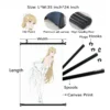 3~9 Hot Anime Blonde Girl White Dress Wall Scroll Tapestry Poster Art Decor